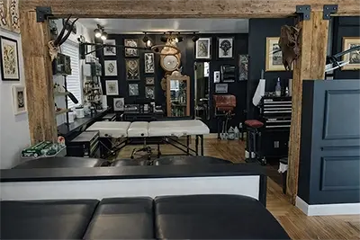 Espace intérieur du studio Add'Ink Tattoo